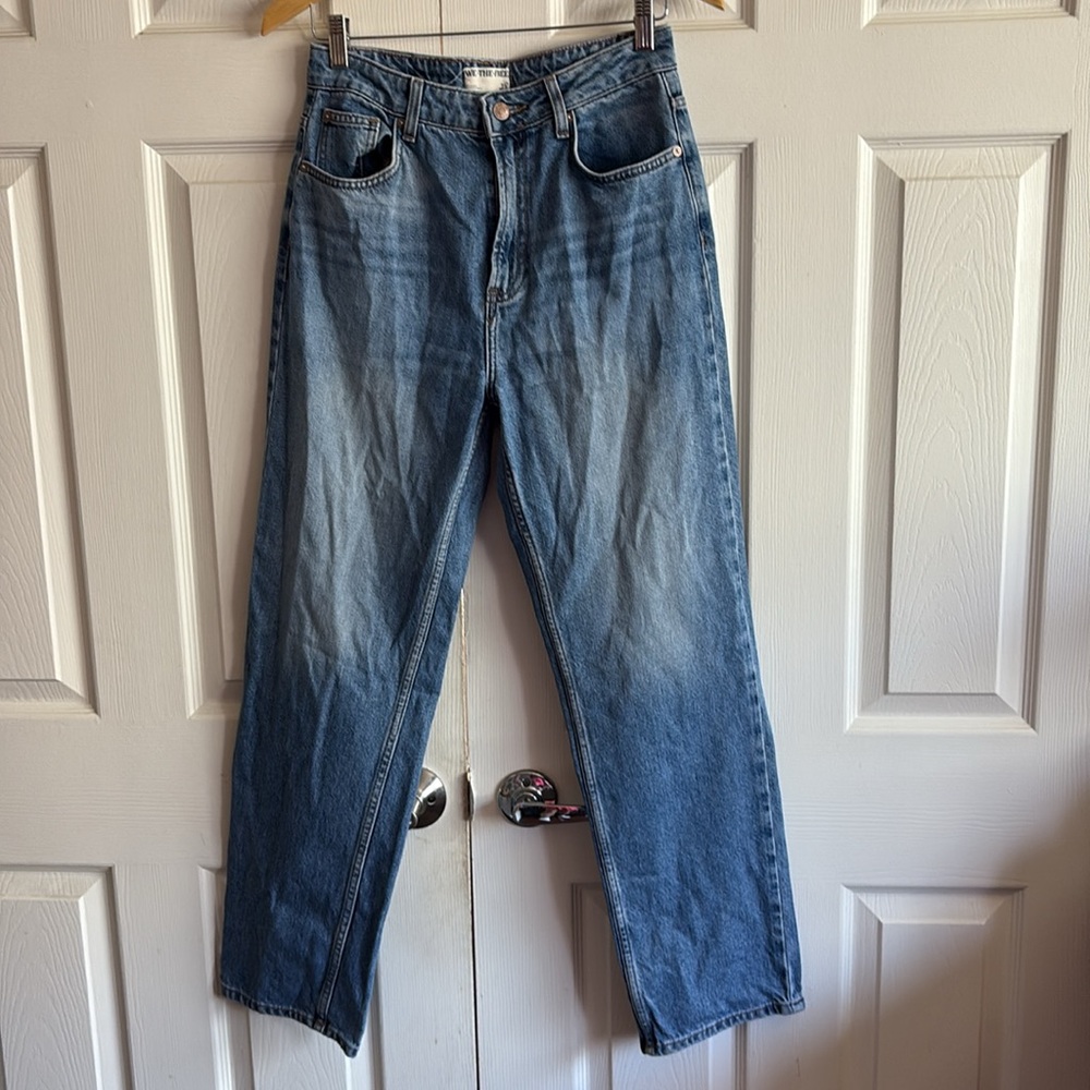 We the free Pacifica Straight-Leg Jeans Mid Blue - Picture 5 of 14